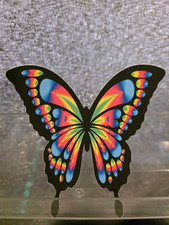 4 inch Handmade vinyl Sticker butterfly
