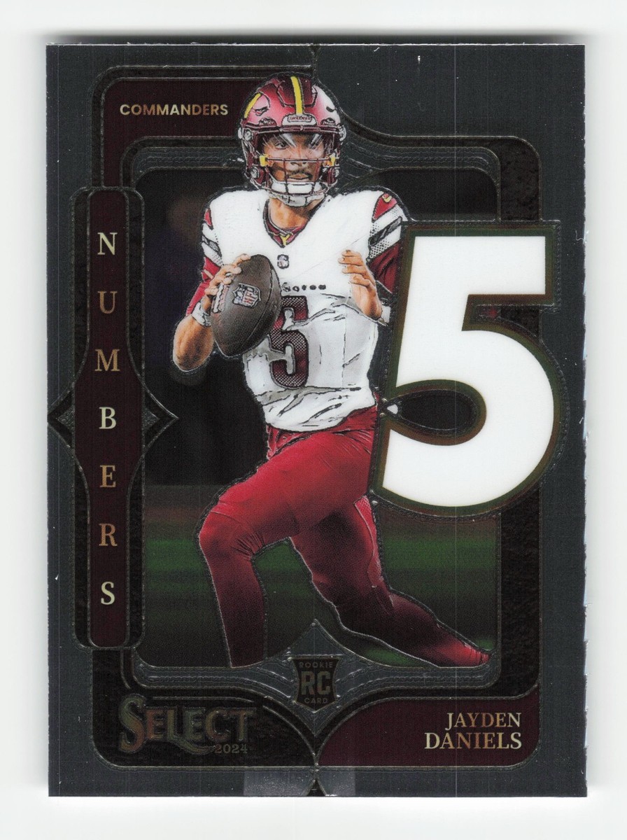 2024 Panini Select #23 Jayden Daniels By The Numbers | eBay
