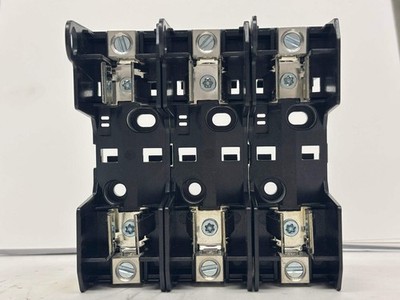 3 PK Eaton Bussmann HM25060-3CR 3-Pole Class H Modular Fuse Block, 250 V, 35 60