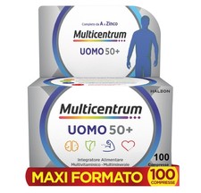 Multicentrum Uomo 50 Integratore Alimentare Multivitaminico Completo con