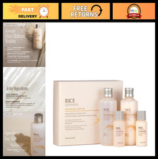 Moisturizing Skincare Set - Toner Moisturizer, Korean Rice Water, Travel Size,