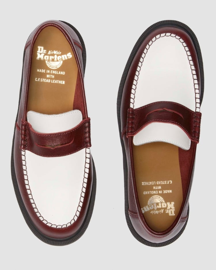 Dr.Martens Penton Burgundy White Brown 40635600 Men's Size image 7