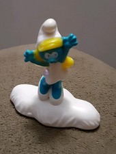Smurfette Smurf Figure McDonalds Happy Meal Toy PVC Peyo 2017 Figurine