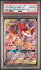 2019 POKEMON SM BLACK STAR PROMO #SM230 FULL ART/CHARIZARD & BRAIXEN GX PSA 10