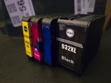 932XL 933XL 4PK Ink Cartridge for HP Officejet 6100 6700 6600 7610 7100 Printer