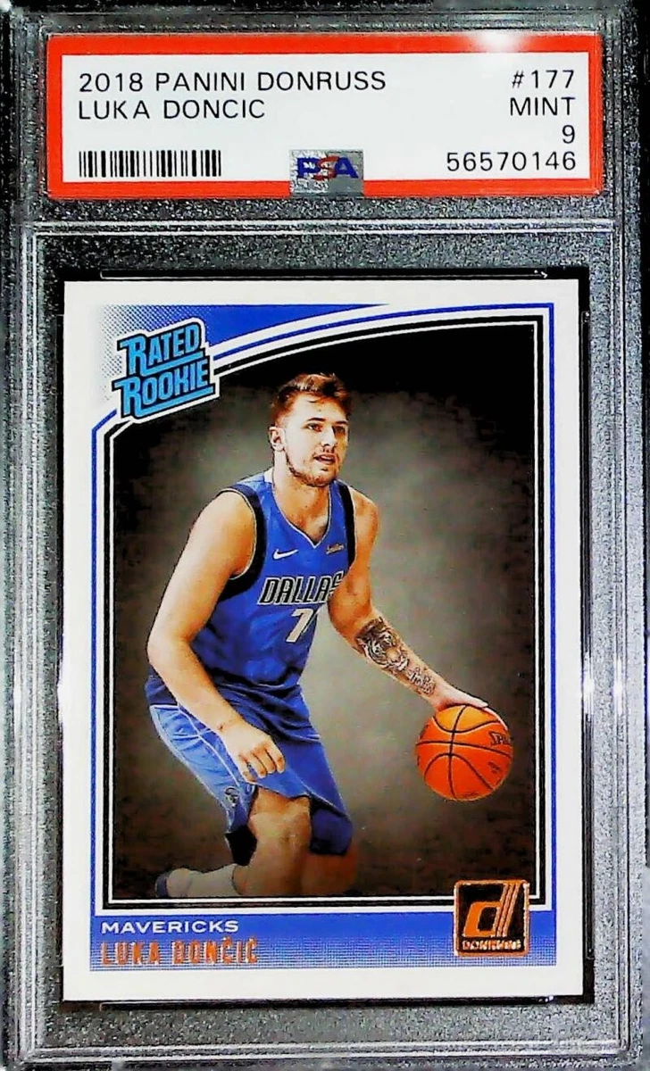 Luka Dončić 9 Graded Basketball Sports Trading Cards & Accessories