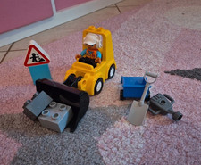 🚧 Lego Duplo Bagger mit Zubehör - Baustellen-Set