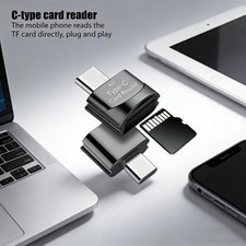 USB-C To Micro SD Memory Card Reader TF Adapter Type C For Android Phone OTG