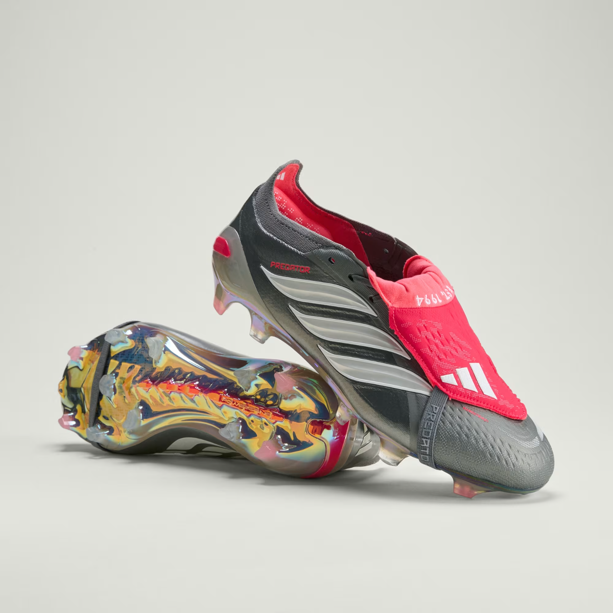 adidas Predator Elite Fold-Over Tongue FG Mens Size 8.5 Iron
