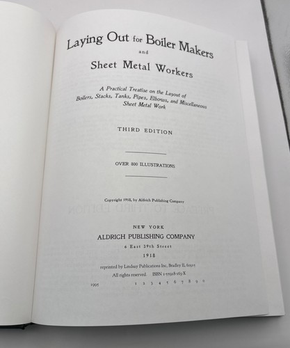 Laying Out For Boilermakers 3rd Edition Hardcover 1995 Technical Guide - Picture 2 of 11