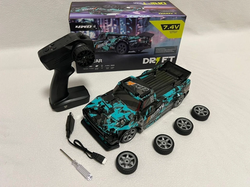 Rc Drift Car 1:16 4Wd Drifting Wheels Anti-Collision Off-Road Racing Rc Cars - Image 3 of 4