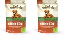 Pet Naturals Skin and Coat for Dogs, 30 Chews Pack of 2 , 30