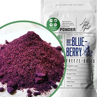 Gefriergetrocknetes Wildheidelbeer Pulver | XL 300g Vaccinium Myrtillus Pure