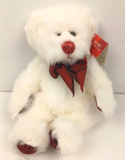 Russ Berrie Twinkles Cream White Teddy Bear Plush Stuffed Animal 21241