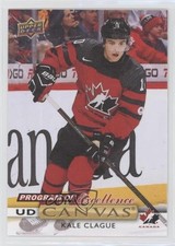 2019-20 Upper Deck UD Canvas Program of Excellence Kale Clague #C270 04vj