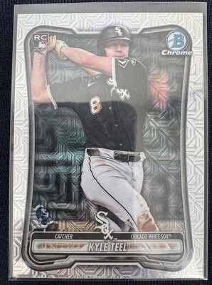 2026 Topps Bowman Chrome Kyle Teel Mojo Refractor RC #19 White Sox