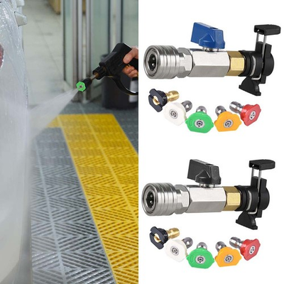 #ad For KARCHER Pressure Washer Ball Valve with Quick Connect M22 14mm 4500 PSI $49.08