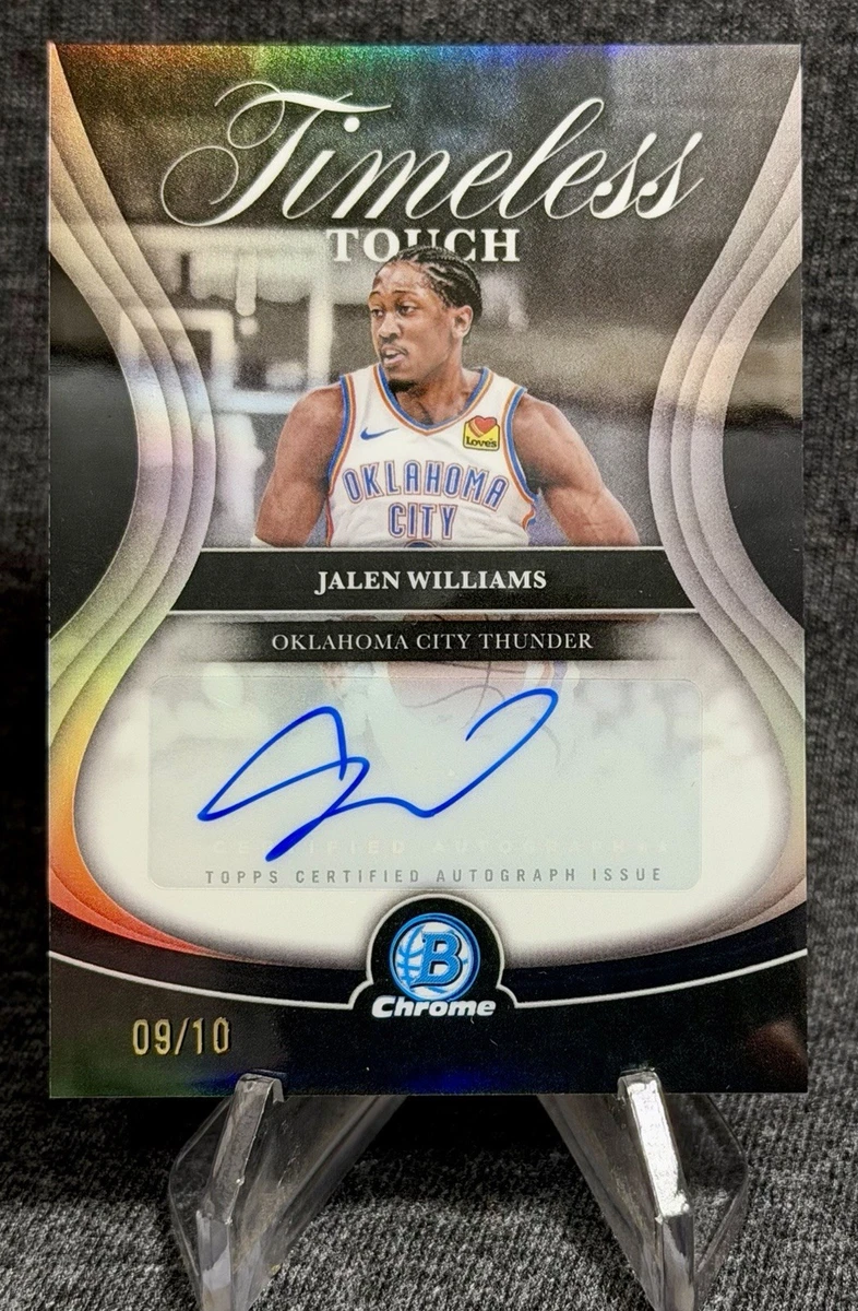 Bowman Autographed Basketball Sports Trading Cards & Accessories
