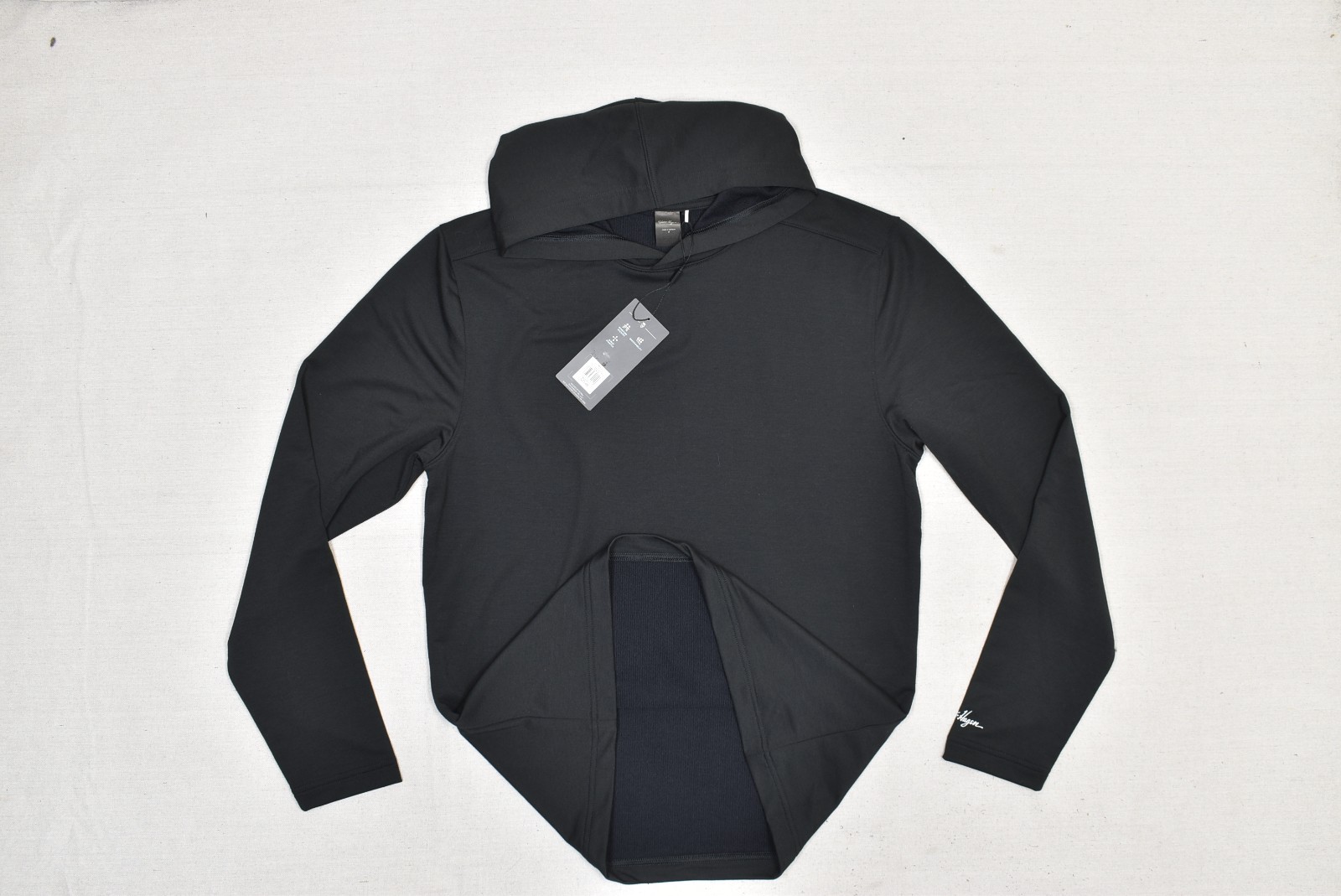 NEW Walter Hagen Men's P11 Golf Hoodie Black Regular Size S Moisture Wicking