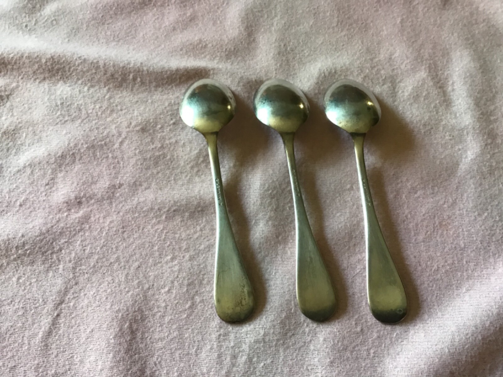 3 Silver GILCHRIST X 5" Spoons eBay