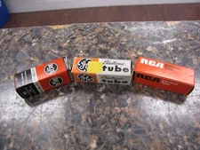 Lot of (3) GE and RCA Electron Tubes - Various Models - New - JJ14