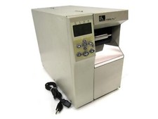 Zebra 105SLPlus Thermal Printer 203dpi Usage: 40.001km 45km