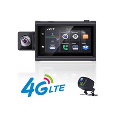4G LTE SIM Dash Cam with Live Streaming Car Camera Remote View Smart Cloud DVR
