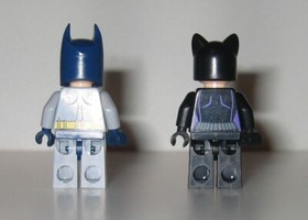 6858 LEGO Batman Catwoman Catcycle Chase 100% Complete box Instructions EX COND
