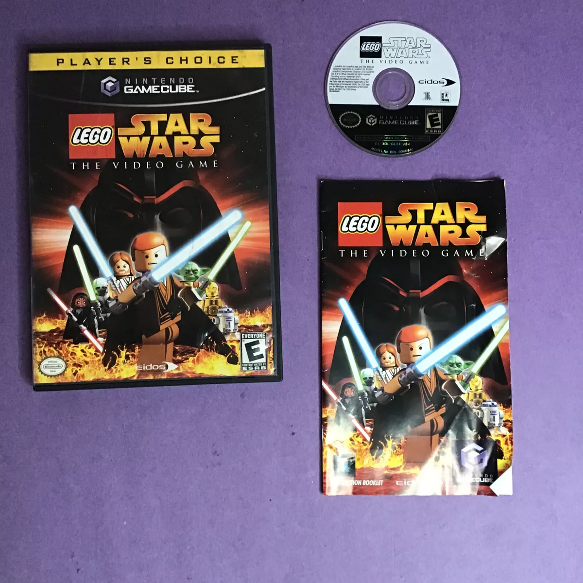 LEGO Star Wars The Video Game TESTED Nintendo GameCube CIB