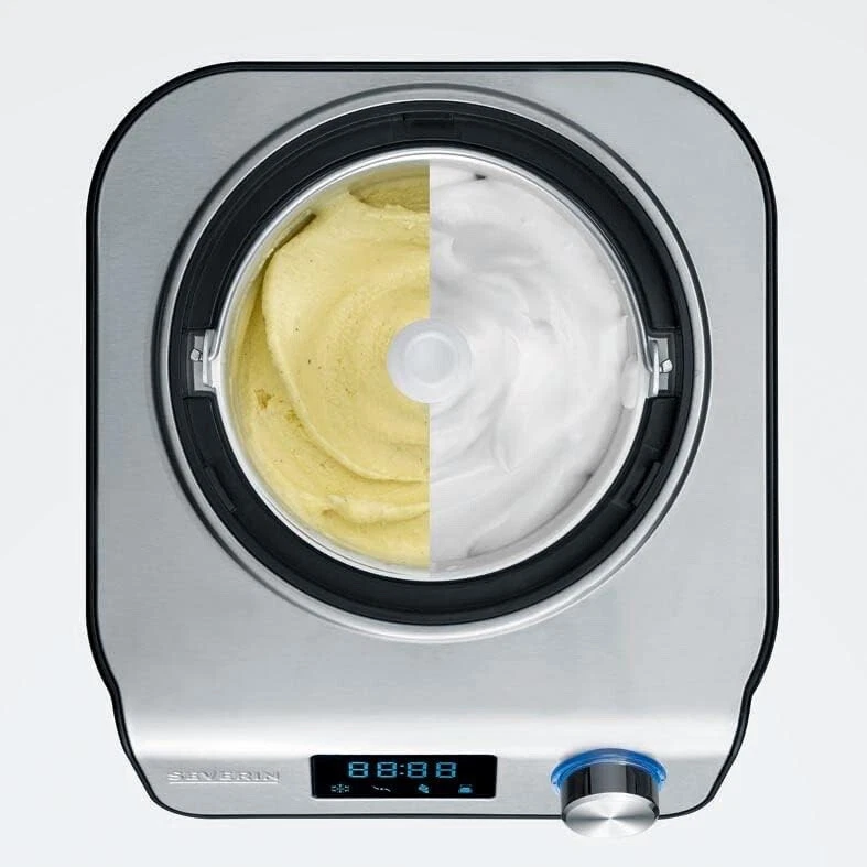 SEVERIN EZ 7407 Ice cream maker 1.2 litres 135 W matt black 1.2 litres EZ 7407 - Immagine 2 di 3