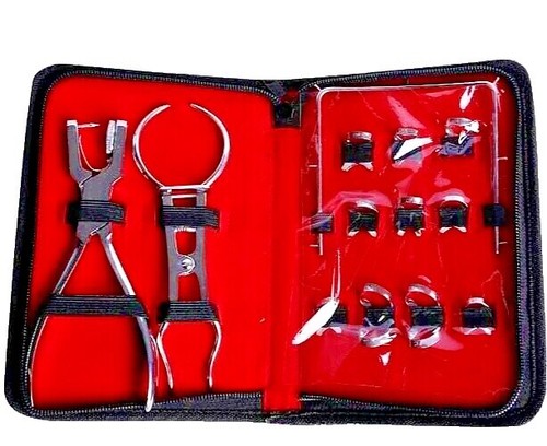 Rubber Dam Clamp Dental Ivory Molar & Premolar Brinker Steel Clamps 2A 12A, 13A - Foto 10