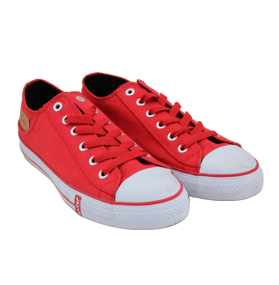 Levi's red cheap sneakers