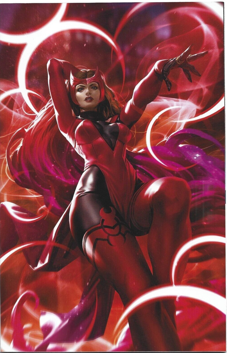 Avengers #1 1 for 50 Incentive Chew Scarlet Witch Virgin Variant