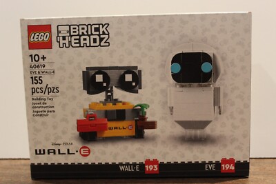 LEGO BRICKHEADZ: Eve & Wall-E (40619)