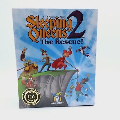 New Sleeping Queens 2: The Rescue Gamewright  Sealed Box Read Description