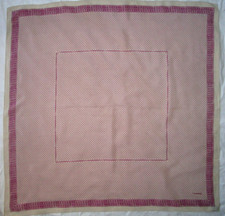 - CHANEL  Foulard   soie  TBEG  vintage Scarf  86x87 cm