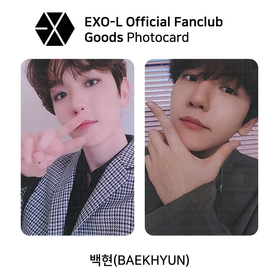 EXO EXO-L Official Fan Club Goods Photocard KPOP | eBay