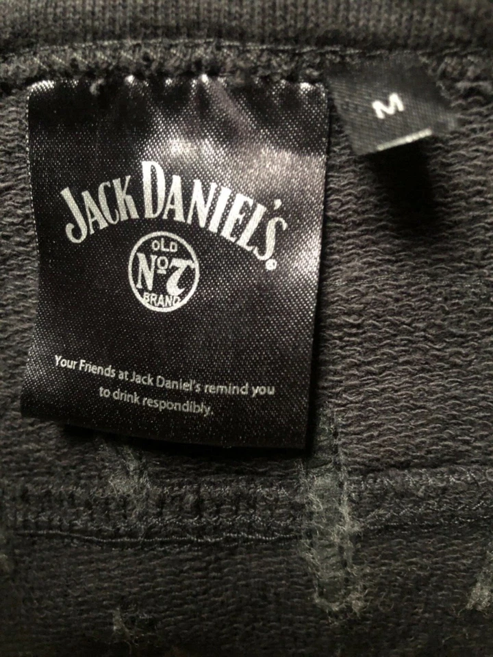 JACK DANIELS Sweat/Pull col en V Old No.7 officiel Taille M Neuf jamais porté - Photo 4/4