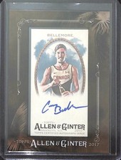 2017 Topps Allen and Ginter Min Framed Autograph #MA-CB Corey Bellemore