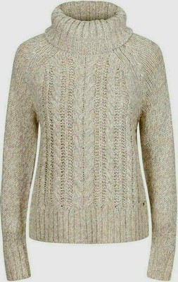 carmella knitted cable jumper