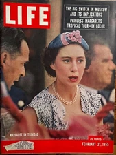 Life Feb 21 1955:Khrushchev intrigues-USSR, James Michener-mixed marriage,Formos
