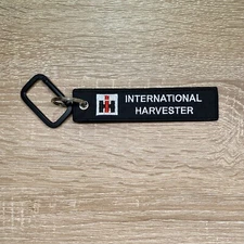 International Harvester Keychain IH Tractor Scout Off Road Trucks Key Fob w Clip