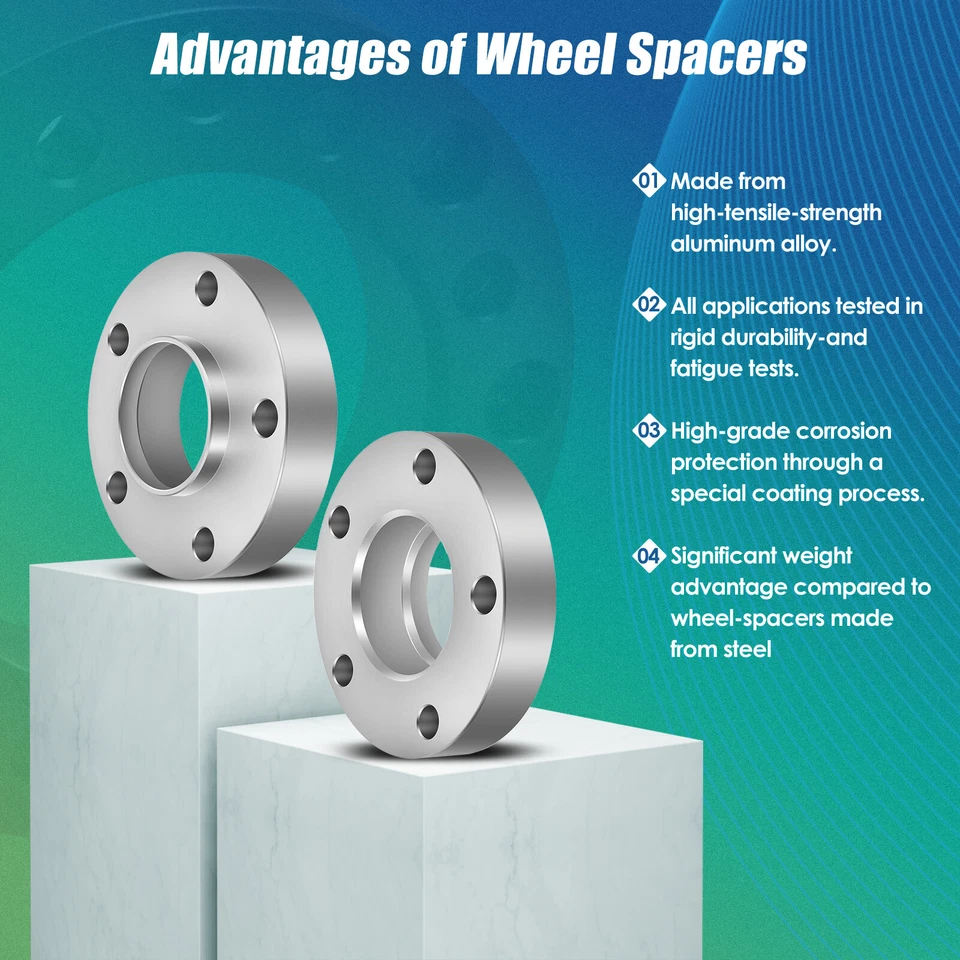 Espaciadores de rueda 4 piezas 30 mm centrados en el cubo 5x120 para BMW 328xi 335xi 328i 335i 528i 530i Foto 4 de 4