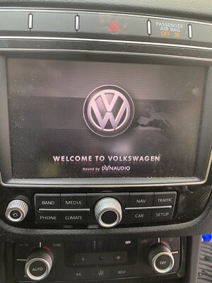 2016 VOLKSWAGEN TOUAREG INFO-GPS-TV DISPLAY SCREEN OEM 7P6919603L