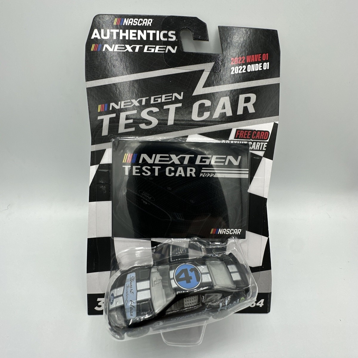 NASCAR AUTHENTICS 1/64 2022 WAVE NEXT GEN TEST CAR #41 STEWART