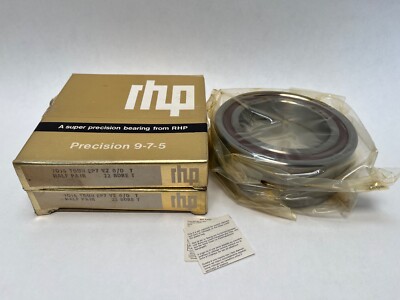 RHP 7016TDUHP4 Bearing 80x125x22 mm 7016-T-DUH-P4 7016TDUHEP7 England 2 Pcs