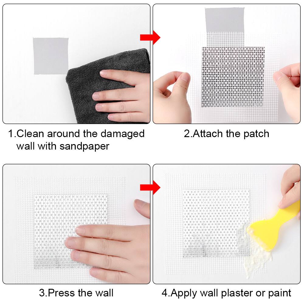 Plasterboard Repair Tools Selfadhesive Mesh Wall Repair Wall Stickers