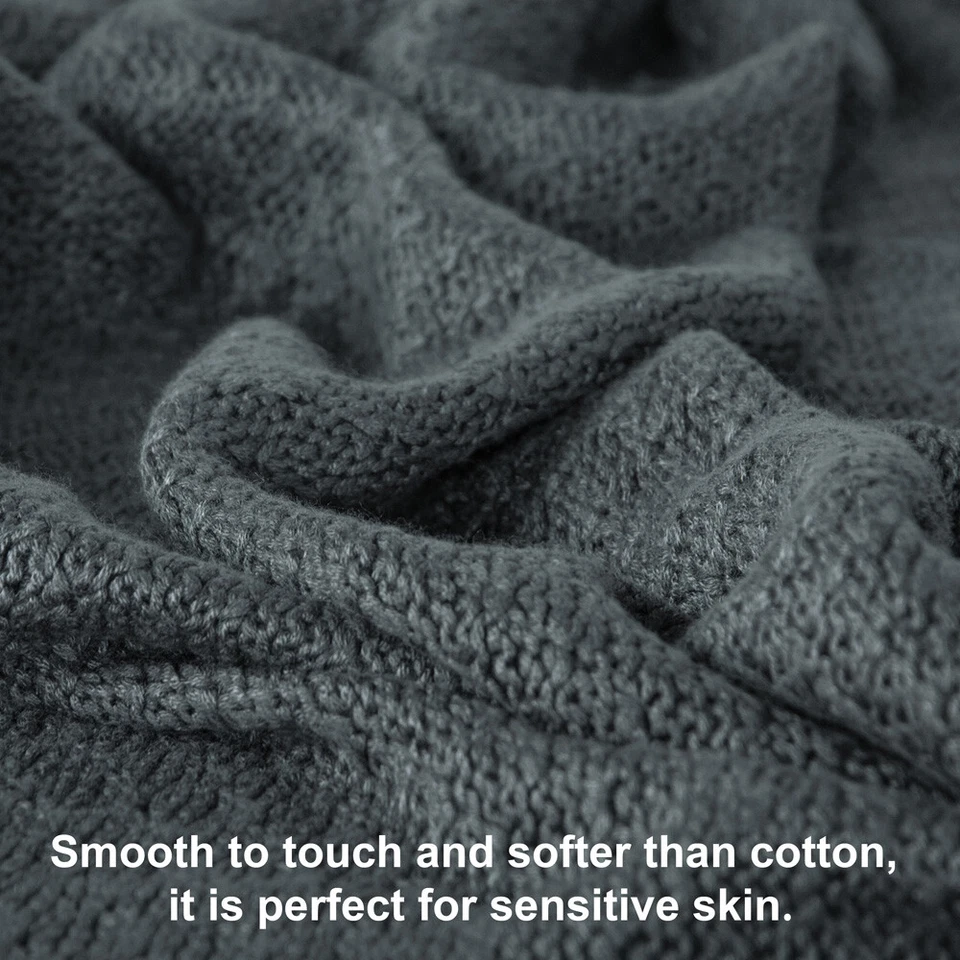 100% Natural Bamboo Fiber Blanket Hypoallergenic Cooling Breathable Blanket - Image 2 of 4