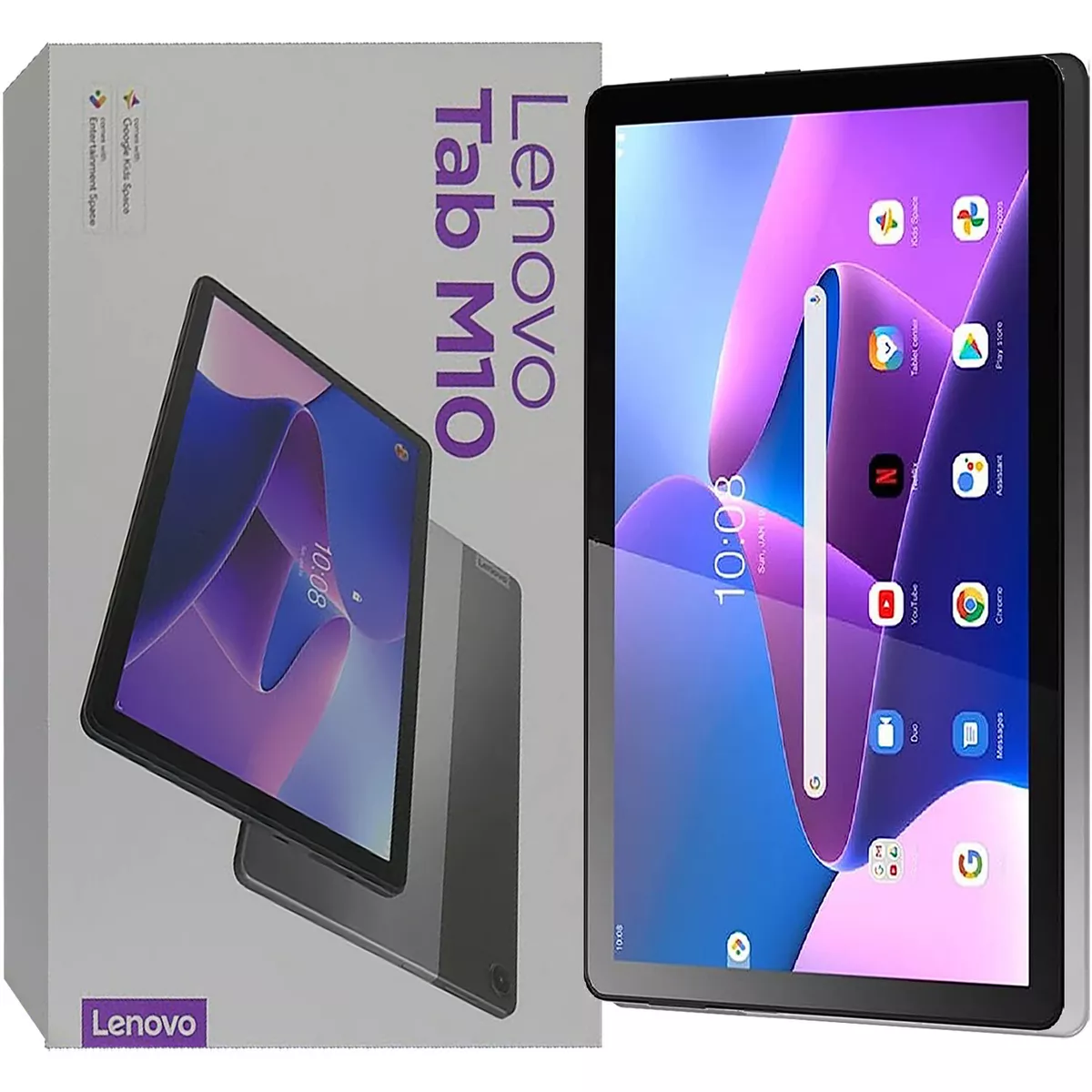 Lenovo Tab M10 (3rd Gen) Wifi + Bluetooth Storm Gray 64GB + 4GB GSM NEW