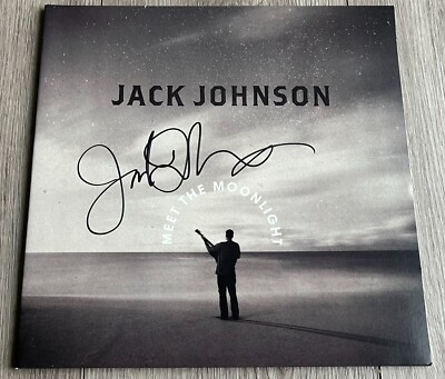 直筆サイン付Jack Johnson:Meet the Moonlight JACK JOHNSON SIGNED MEET THE MOONLIGHT VINYL LP w/EXACT PROOF